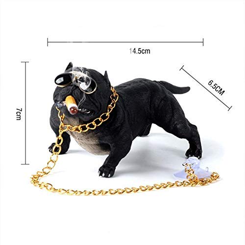 Pit the Massive Dog コンランACTUS vitra VT Vetra Resin Decorative Bulldog Dog Figurine Dashboard